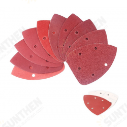 60pcs 140x140x100mm 5 Hole Triangle Palm Type Separation Sandpaper Pads Set 60/80/120/180/240/400 Grit Sander Disc Abrasive Fit Polishing Tools 60pcs 140x140x100mm 5 Hole Triangle Palm Type Separation Sandpaper Pads Set 60/80/120/180/240/400 Grit Sander Disc Abrasive Fit Polishing Tools