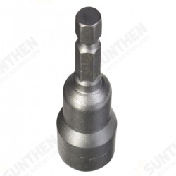 65mm 1/4 Inch Hex Socket Magnetic Nut Driver Setter 6mm-19mm Drill Bit Adapter 65mm 1/4 Inch Hex Socket Magnetic Nut Driver Setter 6mm-19mm Drill Bit Adapter