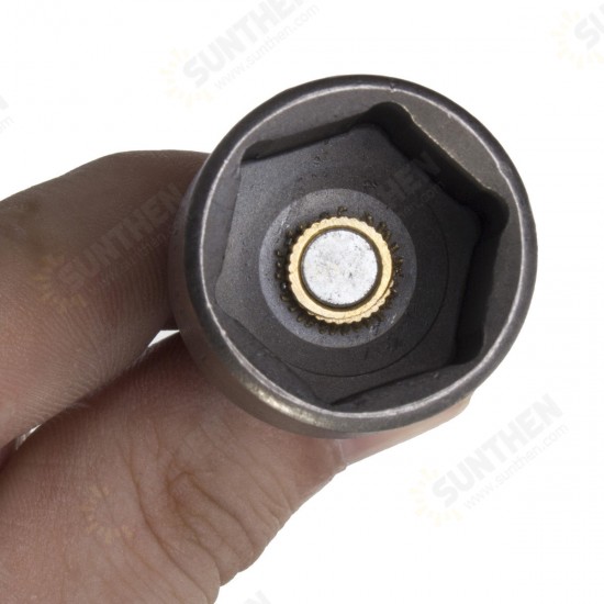 65mm 1/4 Inch Hex Socket Magnetic Nut Driver Setter 6mm-19mm Drill Bit Adapter