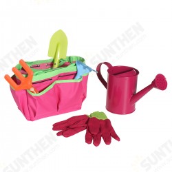 6Pcs Kids Gardening Tools Children Shovel Spade Fork Set Tote Bag Garden Yard 6Pcs Kids Gardening Tools Children Shovel Spade Fork Set Tote Bag Garden Yard