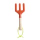 6Pcs Kids Gardening Tools Children Shovel Spade Fork Set Tote Bag Garden Yard