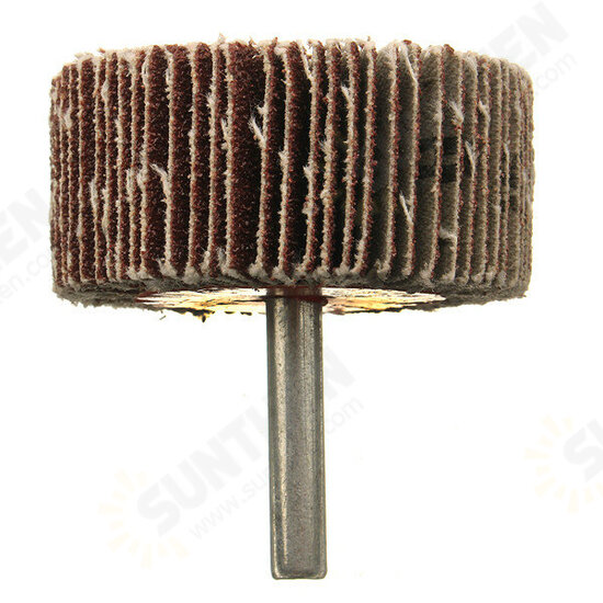 6mm Shank 40 Grit Sanding Wheel 25-80mm Flap Wheel Disc Sanding Abrasive Wheel 6mm Shank 40 Grit Sanding Wheel 25-80mm Flap Wheel Disc Sanding Abrasive Wheel