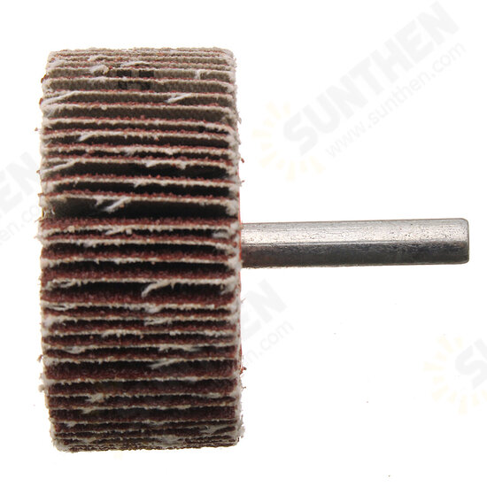 6mm Shank 40 Grit Sanding Wheel 25-80mm Flap Wheel Disc Sanding Abrasive Wheel 6mm Shank 40 Grit Sanding Wheel 25-80mm Flap Wheel Disc Sanding Abrasive Wheel