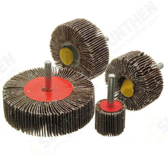 6mm Shank 40 Grit Sanding Wheel 25-80mm Flap Wheel Disc Sanding Abrasive Wheel 6mm Shank 40 Grit Sanding Wheel 25-80mm Flap Wheel Disc Sanding Abrasive Wheel