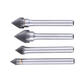 6mm Shank J Series Tungsten Carbide Burr Rotary Cutter File Metal Carving Polishing Tools