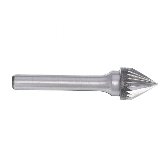 6mm Shank J Series Tungsten Carbide Burr Rotary Cutter File Metal Carving Polishing Tools