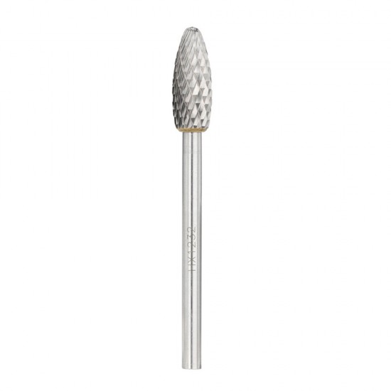 6mm Shank Tungsten Carbide Rotary Burr File For Metal Fine Teeth Rotary File Double Cut Metal File
