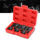 6pcs 1/2 Inch Drive Hex 12 Point MM Spline Socket Bit Impact Spline Bit Socket Wrench for Pneumatic Manual Wrench 6pcs 1/2 Inch Drive Hex 12 Point MM Spline Socket Bit Impact Spline Bit Socket Wrench for Pneumatic Manual Wrench