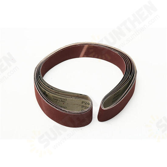 6pcs 5x182cm Sanding Belts 180-800 Grit Abrasive Sanding Belts For Sander Grinding