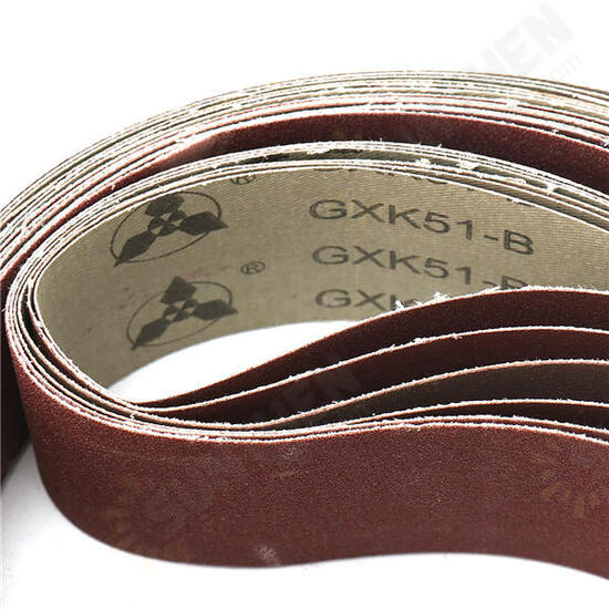 6pcs 5x182cm Sanding Belts 180-800 Grit Abrasive Sanding Belts For Sander Grinding