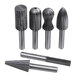 6pcs 6mm Shank Tungsten Steel Carbide Burrs For Rotary Drill Bit Die Grinder 6pcs 6mm Shank Tungsten Steel Carbide Burrs For Rotary Drill Bit Die Grinder