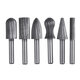 6pcs 6mm Shank Tungsten Steel Carbide Burrs For Rotary Drill Bit Die Grinder 6pcs 6mm Shank Tungsten Steel Carbide Burrs For Rotary Drill Bit Die Grinder