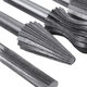 6pcs 6mm Shank Tungsten Steel Carbide Burrs For Rotary Drill Bit Die Grinder 6pcs 6mm Shank Tungsten Steel Carbide Burrs For Rotary Drill Bit Die Grinder