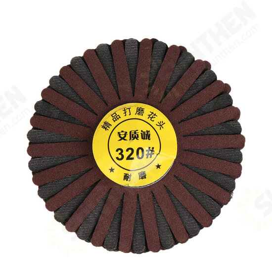 6x80mm Sanding Wheel Sandpaper Drum 80/120/180/320 Grit Polishing Wheel Abrasive Tool 6x80mm Sanding Wheel Sandpaper Drum 80/120/180/320 Grit Polishing Wheel Abrasive Tool
