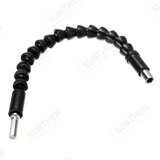 7-19mm Manual Socket Wrench with Screwdriver Bits 290mm Flexible Shaft Extension Screwdriver Bit