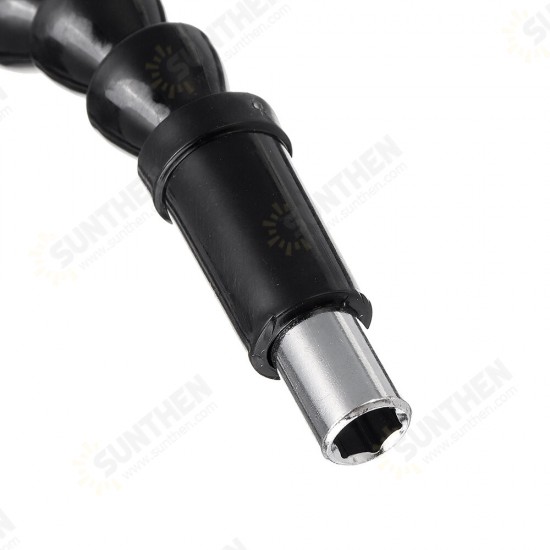 7-19mm Manual Socket Wrench with Screwdriver Bits 290mm Flexible Shaft Extension Screwdriver Bit