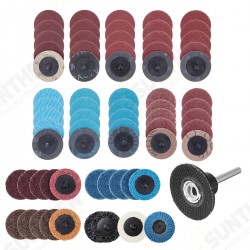 70pcs Sanding Discs Set 2inch Type R Roll Lock Discs Pads Sanding Abrasives US 70pcs Sanding Discs Set 2inch Type R Roll Lock Discs Pads Sanding Abrasives US