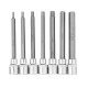 7Pcs 3/8inch Drive Long Reach Hex Bit Socket Set 3-10mm CR-V Screwdriver Head Set 7Pcs 3/8inch Drive Long Reach Hex Bit Socket Set 3-10mm CR-V Screwdriver Head Set