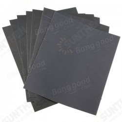 7pcs 230x280mm Sandpaper 400-1200 Grit Wet Dry Waterproof Sandpaper 7pcs 230x280mm Sandpaper 400-1200 Grit Wet Dry Waterproof Sandpaper