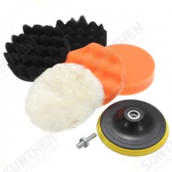 7pcs 4/5/6/7 Inch Sponge Polishing Waxing Buffing Pads Set for Car polisher Polishing Tool 7pcs 4/5/6/7 Inch Sponge Polishing Waxing Buffing Pads Set for Car polisher Polishing Tool