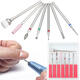 7pcs Abrasive Drill Bits 3/32 Inch Rotate Burr Cuticle Clean Manicure Pedicure Tool 7pcs Abrasive Drill Bits 3/32 Inch Rotate Burr Cuticle Clean Manicure Pedicure Tool