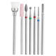 7pcs Abrasive Drill Bits 3/32 Inch Rotate Burr Cuticle Clean Manicure Pedicure Tool 7pcs Abrasive Drill Bits 3/32 Inch Rotate Burr Cuticle Clean Manicure Pedicure Tool