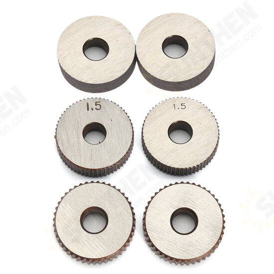 7pcs Knurling Knurler Tool 0.5/1.5/2mm Pitch Single Wheel Straight Wheel Linear Knurl Set 7pcs Knurling Knurler Tool 0.5/1.5/2mm Pitch Single Wheel Straight Wheel Linear Knurl Set