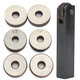 7pcs Knurling Knurler Tool 0.5/1.5/2mm Pitch Single Wheel Straight Wheel Linear Knurl Set 7pcs Knurling Knurler Tool 0.5/1.5/2mm Pitch Single Wheel Straight Wheel Linear Knurl Set