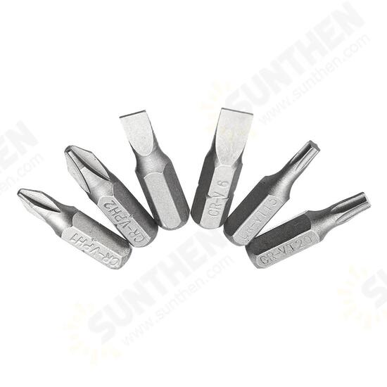 7pcs Magnetic Screwdriver Bits Set 1/4 Inch Hex Multi-functional Fist Screwdriver Bit 7pcs Magnetic Screwdriver Bits Set 1/4 Inch Hex Multi-functional Fist Screwdriver Bit