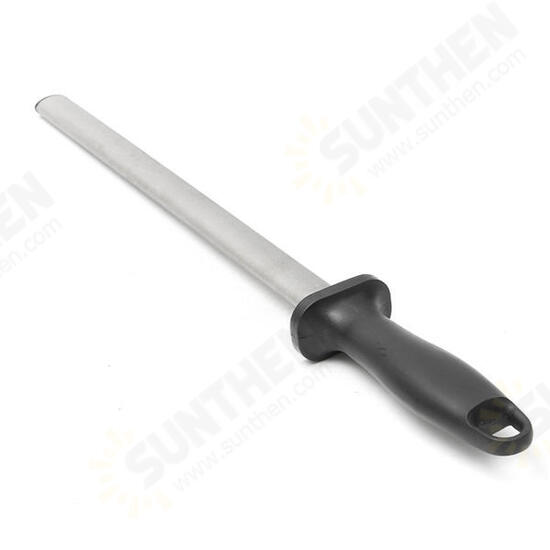 8 Inch 600 Grit Diamond Sharpener Steel Rod Knife Sharpening Tool 8 Inch 600 Grit Diamond Sharpener Steel Rod Knife Sharpening Tool