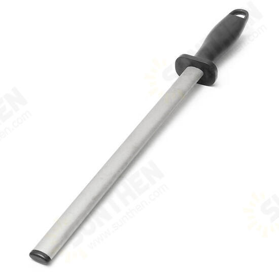 8 Inch 600 Grit Diamond Sharpener Steel Rod Knife Sharpening Tool 8 Inch 600 Grit Diamond Sharpener Steel Rod Knife Sharpening Tool