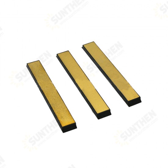 80-3000 Grit Titanium Plated Golden Emery Whetstone Sharpen Stone Strips For Tools 80-3000 Grit Titanium Plated Golden Emery Whetstone Sharpen Stone Strips For Tools