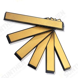 80-3000 Grit Titanium Plated Golden Emery Whetstone Sharpen Stone Strips For Tools