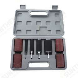 80/120 Grit Sanding Drum Kit with 3/6mm Shank Sanding Mandrels for Rotary Tool 80/120 Grit Sanding Drum Kit with 3/6mm Shank Sanding Mandrels for Rotary Tool