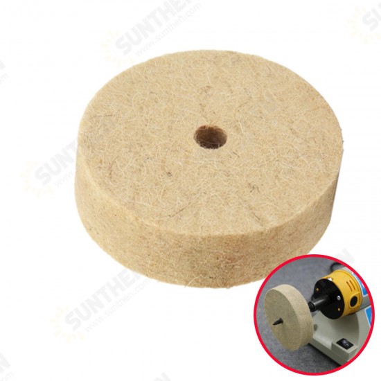 80mm Wool Polishing Wheel Buffing Wool Felt Polisher Disc 80mm Wool Polishing Wheel Buffing Wool Felt Polisher Disc