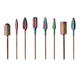 8pcs 3/32 Inch Electric Nail Drill Bits Tungsten Steel Alloy Gel Removal Manicure Tool 8pcs 3/32 Inch Electric Nail Drill Bits Tungsten Steel Alloy Gel Removal Manicure Tool