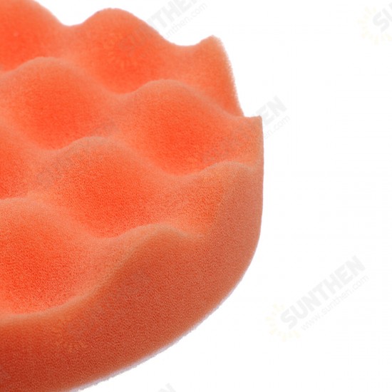 8pcs 3/4/5/6/7 Inch Car Polishing Buffing Pad with Drill Adapter Hand Buffer Set 8pcs 3/4/5/6/7 Inch Car Polishing Buffing Pad with Drill Adapter Hand Buffer Set