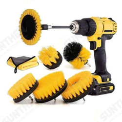 8pcs Cleaning Drill Brush Set Power Scrubber Cleaning Brush Kit with Extension Rod for Car Kitchen Grill Tile Toilet Bathroom 8pcs Cleaning Drill Brush Set Power Scrubber Cleaning Brush Kit with Extension Rod for Car Kitchen Grill Tile Toilet Bathroom