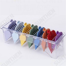 8pcs Colorful Limit Comb Set Attachment Tool For WHAL Electric Hair Clipper Cut