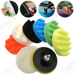 9Pcs 3/4/5/6/7 Inch Car Polishing Sponge Pad Kit For Car Cleaning Tools 9Pcs 3/4/5/6/7 Inch Car Polishing Sponge Pad Kit For Car Cleaning Tools