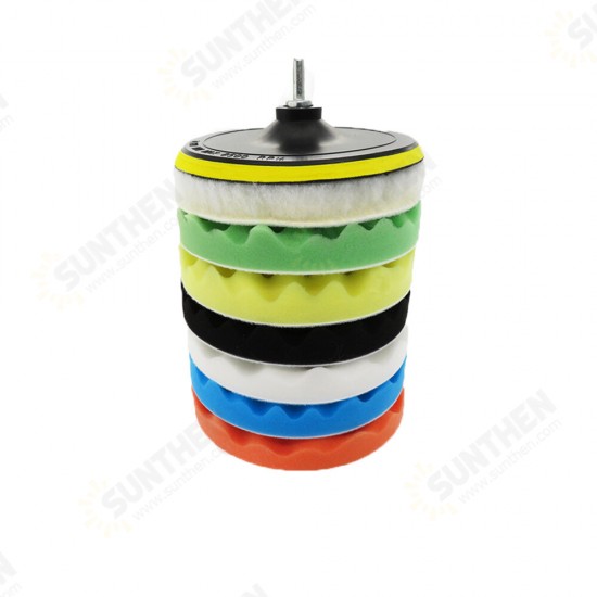 9Pcs 3/4/5/6/7 Inch Car Polishing Sponge Pad Kit For Car Cleaning Tools 9Pcs 3/4/5/6/7 Inch Car Polishing Sponge Pad Kit For Car Cleaning Tools