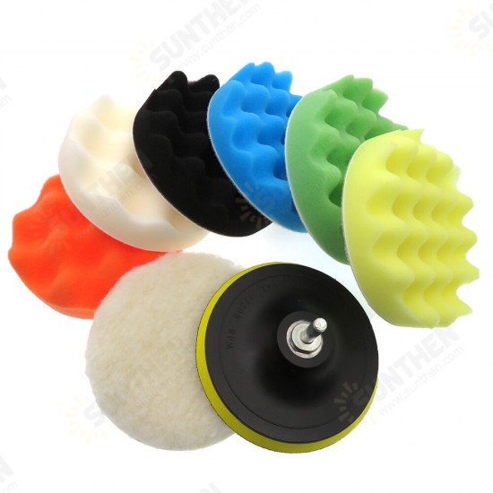 9Pcs 3/4/5/6/7 Inch Car Polishing Sponge Pad Kit For Car Cleaning Tools 9Pcs 3/4/5/6/7 Inch Car Polishing Sponge Pad Kit For Car Cleaning Tools