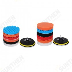9pcs 6 Inch 7 Inch Sponge Buffing Polishing Pad Buffer Kit for Electric Auto Polishers 9pcs 6 Inch 7 Inch Sponge Buffing Polishing Pad Buffer Kit for Electric Auto Polishers