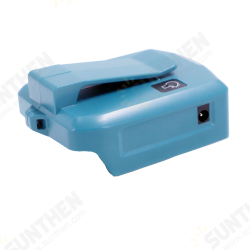 Adapter LED Working Light for Makita 14.4V/18V Li-on Battery BL1830 BL1430 Dual USB Converter with LED Lamp for Makita