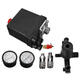 Air Compressor Pressure Switch Control Valve Manifold Regulator Gauges With Quick Connector Air Compressor Pressure Switch Control Valve Manifold Regulator Gauges With Quick Connector