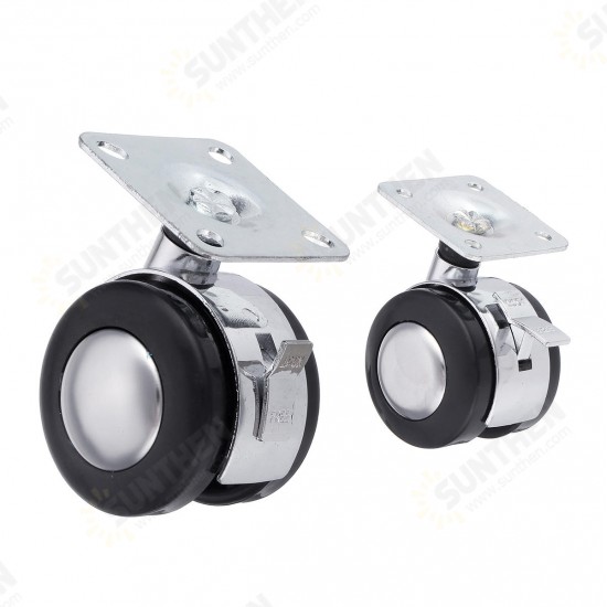 Alloy Wheel 1.5 Inch 2 Inch Furniture Sofa Caster Swivel Chair Wheels Replacement Alloy Wheel 1.5 Inch 2 Inch Furniture Sofa Caster Swivel Chair Wheels Replacement