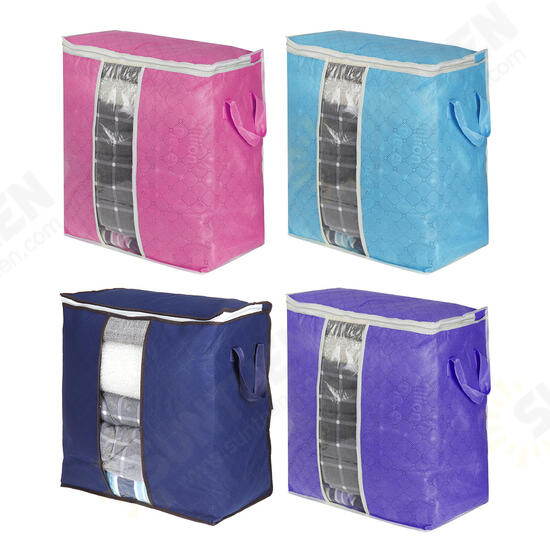 Anti Dust Large Storage Bag Clothes Quilts Blanket Sort Suitcase for Organizer