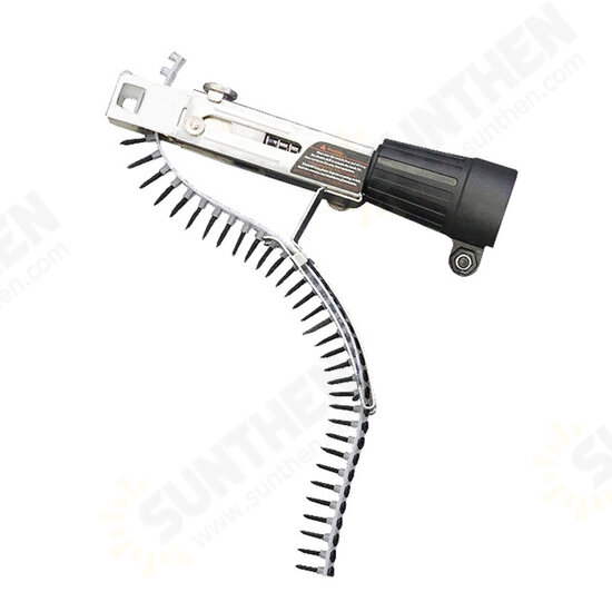 Automatic Chain Nail Adapter Screw Electric Drill Attachment For Cordless Electric Woodworking Tool Automatic Chain Nail Adapter Screw Electric Drill Attachment For Cordless Electric Woodworking Tool