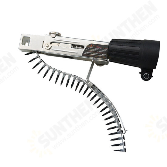 Automatic Chain Nail Adapter Screw Electric Drill Attachment For Cordless Electric Woodworking Tool Automatic Chain Nail Adapter Screw Electric Drill Attachment For Cordless Electric Woodworking Tool