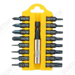 17 In 1 Screwdriver Bit Set Alloy Steel 1/4 Inch Hex Shank Screwdriver 17 In 1 Screwdriver Bit Set Alloy Steel 1/4 Inch Hex Shank Screwdriver